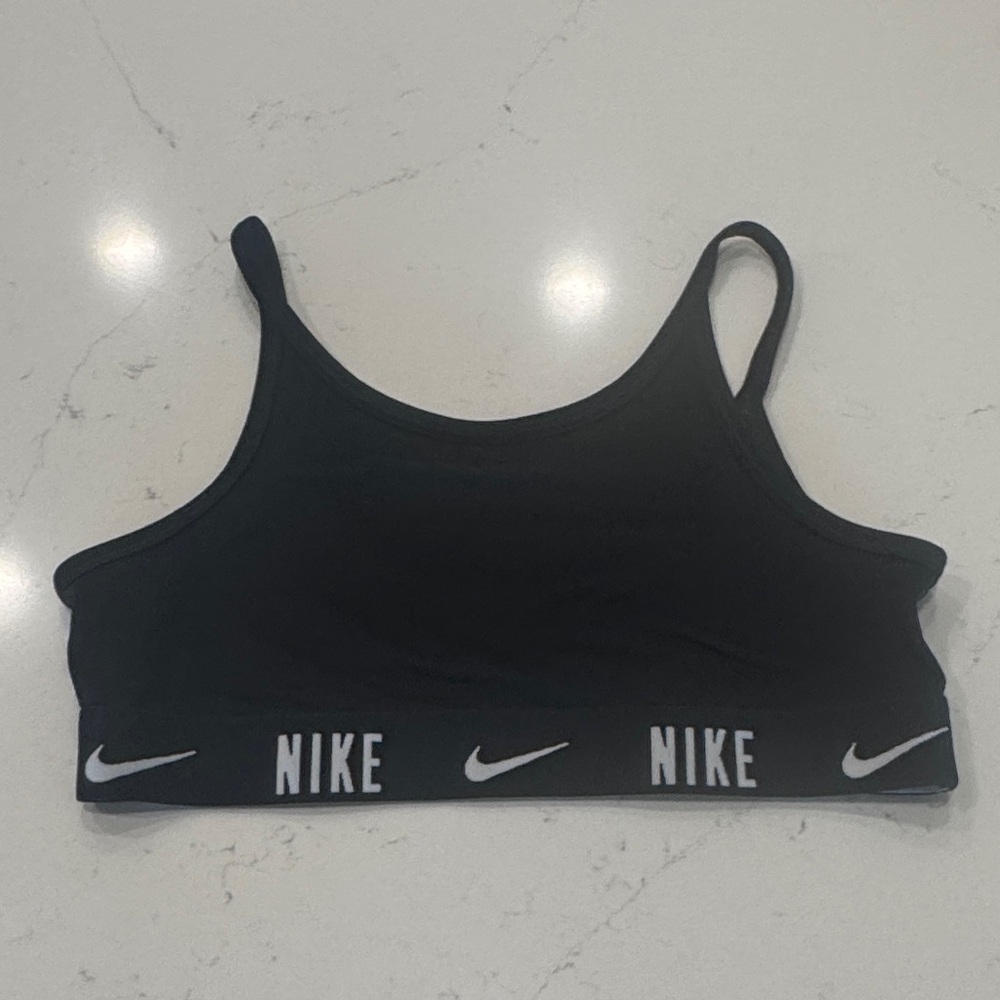 Nike Black Sports Top with Logo